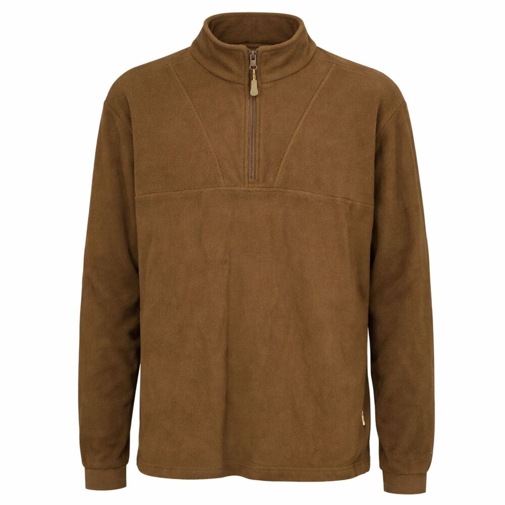 M.TAC DELTA FLEECE NAVY ISSUE COYOTE BROWN EVERYDAY WEAR WARM PULLOVER SZ. LARGE